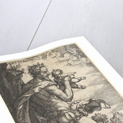 Saturn from The Gods Who Preside Over the Planets, 1525 by Master I.B.