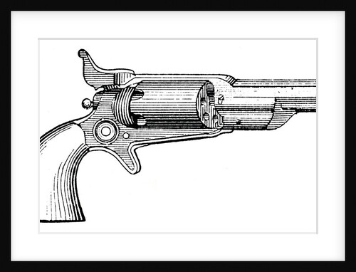 Colt revolver, c1880 by Unknown