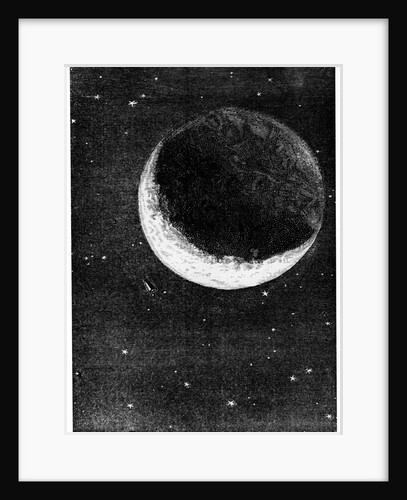 Illustration from De la Terre a la Lune by Jules Verne, 1865 by Unknown