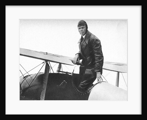 Charles Lindburgh, record breaking aviator, 1927 by Unknown