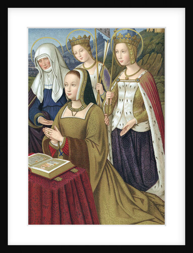 Anne of Brittany, Duchess of Brittany and Queen of France by Unknown