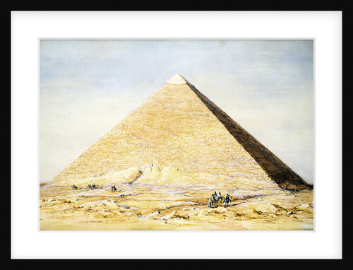 Great Pyramid of Cheops at Giza, Egypt, 4th dynasty, Old Kingdom, 26th century BC by Francis Vyvyan Jago Arundale