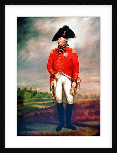 George III, King of England, c1800 by Sir William Beechey
