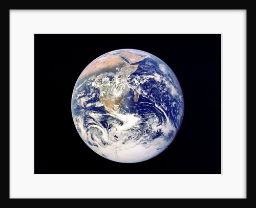 Whole Earth from space, viewed from Apollo 17, December 1972 by Unknown