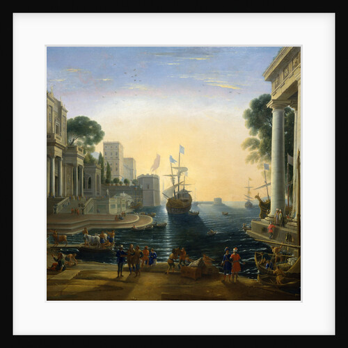 Harbour after Claude Lorraine, c1820 by Clause Lorraine
