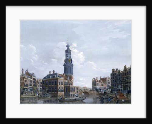 View of the Mint Tower at Amsterdam, 1777 by Isaak Ouwater