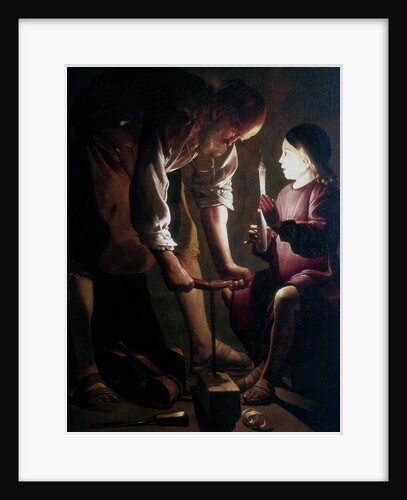 St Joseph the Carpenter, c1640 by Georges de la Tour