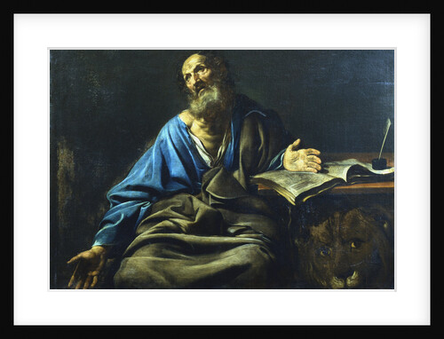St Mark the Evangelist, c1611-1632 by Valentin de Boulogne