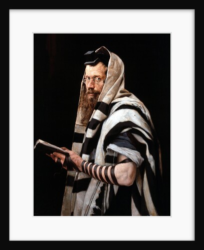 Rabbi, 1892 by Jan Styka