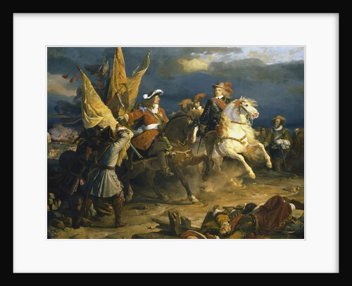 The Battle of Villa Viciosa, 11 December 1710 by Jean Alaux