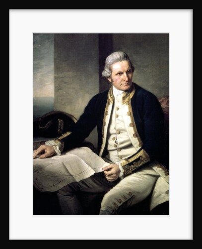 James Cook, English explorer, navigator and hydrographer, 1775-1776 by Nathaniel Dance-Holland