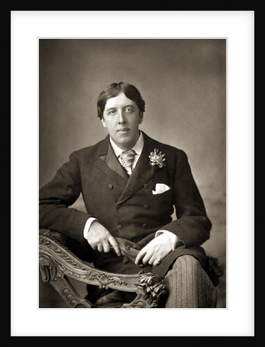 Oscar Wilde, Irish writer, wit and playwright, c1890 by Unknown