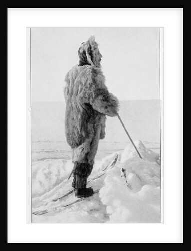 Roald Amundsen in polar kit, Antarctica, 1911-1912 by Unknown