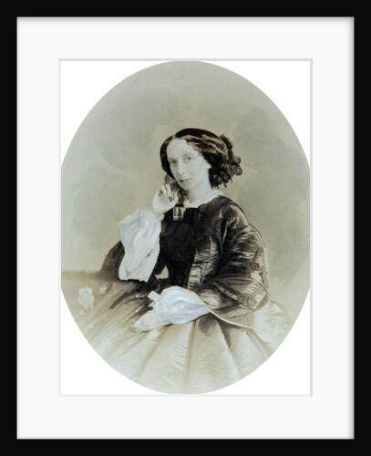 Empress Maria Alexandrovna of Russia, late 1850s. by Andrei Deniere