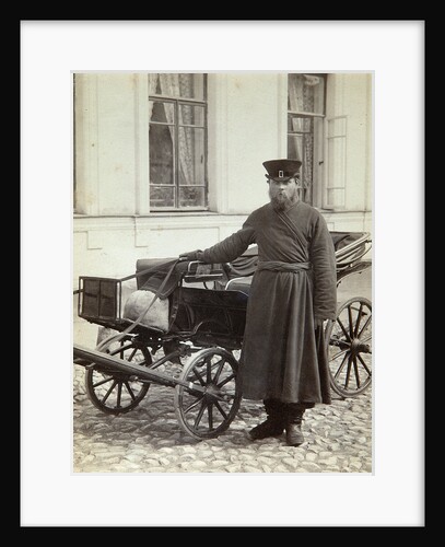 A coachman, 1890s. by Alexei Sergeevich Mazurin