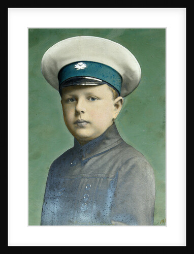 Portrait of the Son, 1910s by Alexei Sergeevich Mazurin