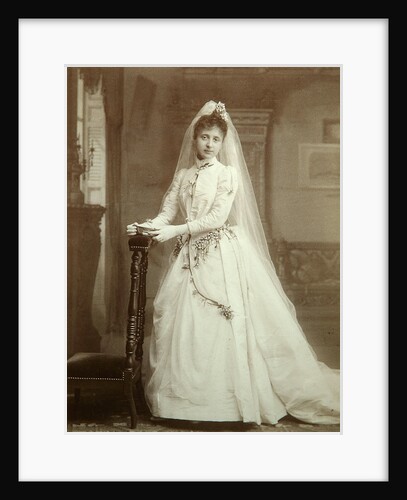 Wedding portrait, 1880s by Unknown