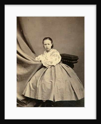 Childhood portrait of Sophia Perovskaya, 1860s by Unknown