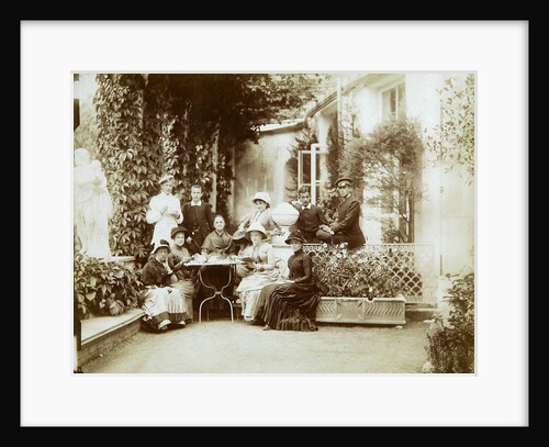 The family of Duke Fyodor Uvarov at their country estate, Porechye, Russia, 1880s by Unknown