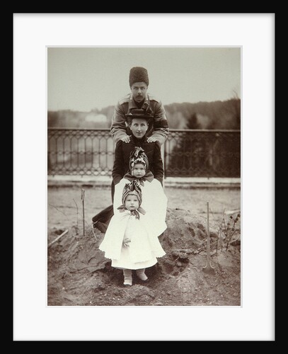 Members of the family of Duke Fyodor Uvarov at their country estate, Porechye, Russia, 1880s by Unknown