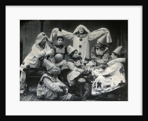Theatre troupe, 1900s. by Pyotr Petrovich Pavlov