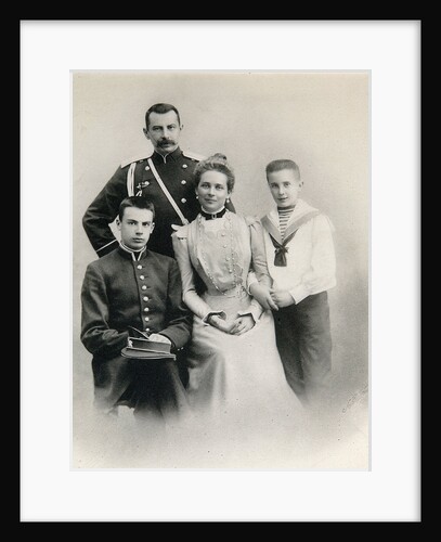 Portrait of the family of Princess Zinaida Yusupova, c1900 by A Pasetti