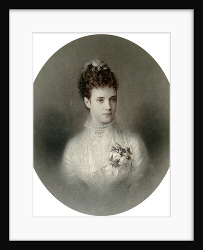 Portrait of Empress Maria Fyodorovna of Russia, 1890s by Charles Bergamasco