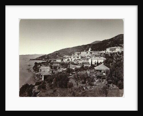 The Rossikon (St Panteleimon Monastery) on Mount Athos, Greece, 1860s by Unknown