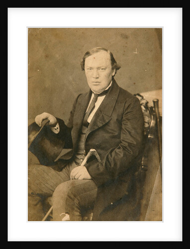 Alexander Ostrovsky, Russian dramatist, late 1850s by Unknown