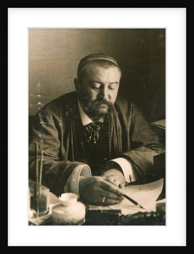 Alexander Kuprin, Russian author, early 20th century by Karl Karlovich Bulla
