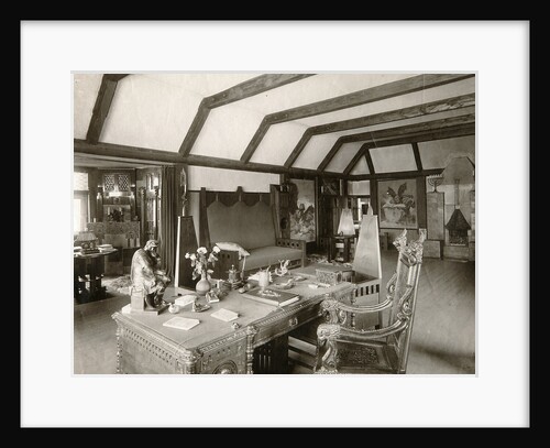 The study of Russian author Leonid Andreyev, early 20th century. by Karl Karlovich Bulla