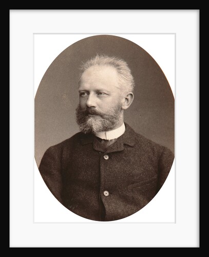 Peter Tchaikovsky, Russian composer, late 19th century by Sergei Levitsky