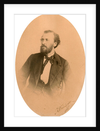 Yakov Polonsky, Russian poet, c1866 by Unknown