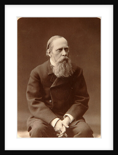 Mikhail Saltykov-Shchedrin, Russian author, 1880s by Konstantin Schapiro