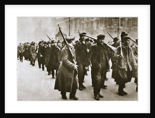 Scene during the German Revolution, c1918-c1919 by Unknown