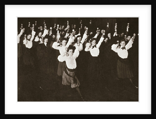 YWCA members exercising, 1910s by Unknown