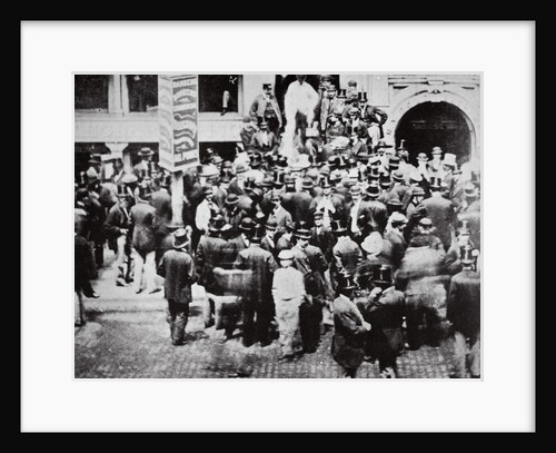 New York Gold Exchange, USA, 1863 by Unknown