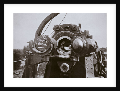 A complimentary message to Fritz, Somme campaign, France, World War I, 1916 by Unknown