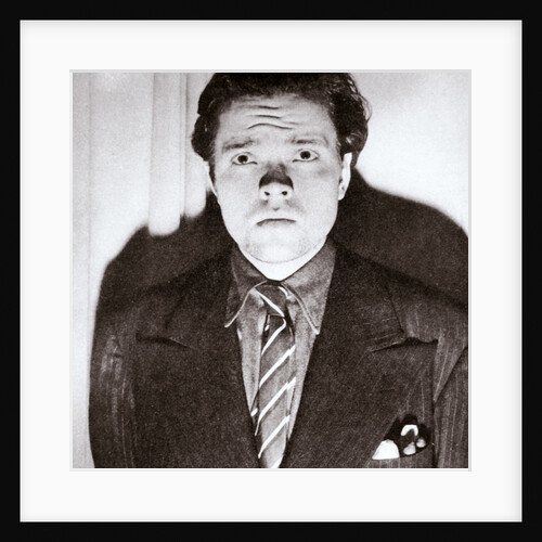 Orson Welles, American actor and film director, 30 October 1938 by Unknown