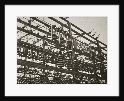 Electrical substation Number 1 on Staten Island, New York, USA, early 1930s by Unknown