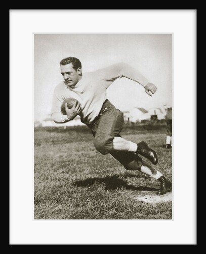 Harold Edward 'Red' Grang, American Football player, mid 1920s by Unknown