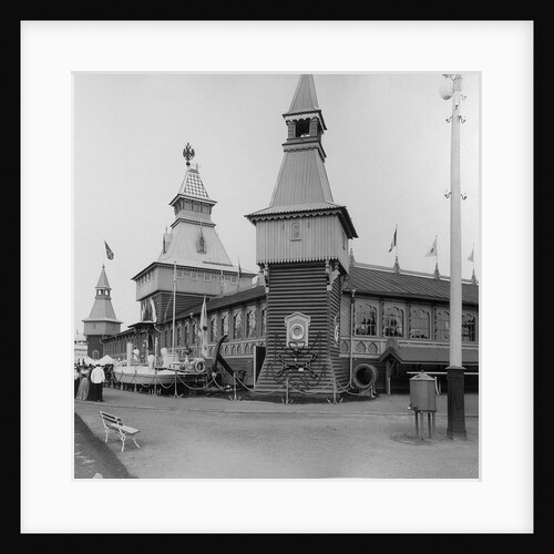 Naval Corner, the All-Russia Exhibition, Nizhny Novgorod, Russia, 1896. by Maxim Dmitriev