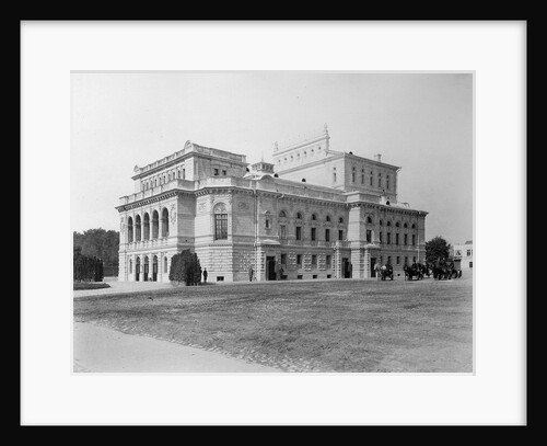 City Theatre, Nizhny Novgorod, Russia, 1896. by Maxim Dmitriev