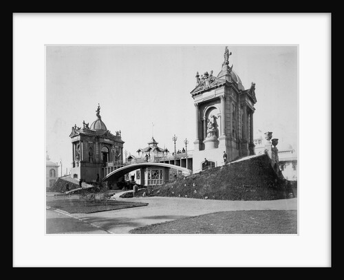 Concrete bridge, the All-Russia Exhibition, Nizhny Novgorod, Russia, 1896. by Maxim Dmitriev