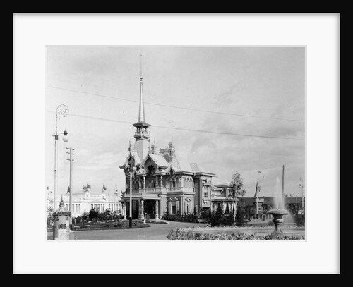 Tsars Pavilion, the All-Russia Exhibition, Nizhny Novgorod, Russia, 1896. by Maxim Dmitriev