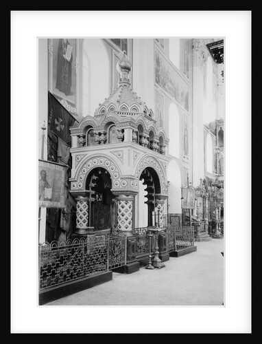 Minins Tomb in the Saviour Cathedral in the Nizhny Novgorod Kremlin, Russia, 1896. by Maxim Dmitriev