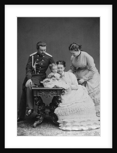 Count Sergei Sheremetev and Countess Ekaterina Sheremeteva and family, 1870s by Unknown
