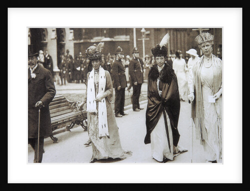 Tsarina Maria Fyodorovna of Russia visiting Britain, 1890s by Unknown