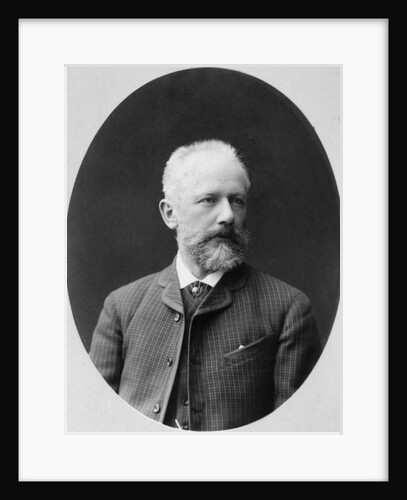 Peter Tchaikovsky, Russian composer, 1880s by Konstantin Schapiro