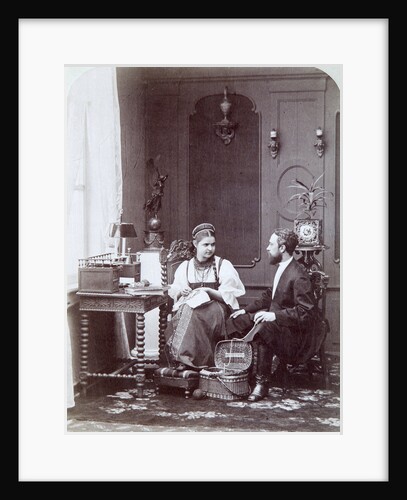 Russian Composition, c1870s-c1880s. by Andrei Osipovich Karelin